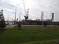 Shipyard De Delft seen from the Westzeedijk in 2011