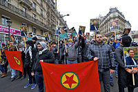 Demonstration in Paris for slain PKK workers Demonstration in Paris for slain PKK workers.jpg