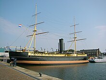 HNLMS Schorpioen escorted Prins van Oranje out Den helder schorpioen.JPG