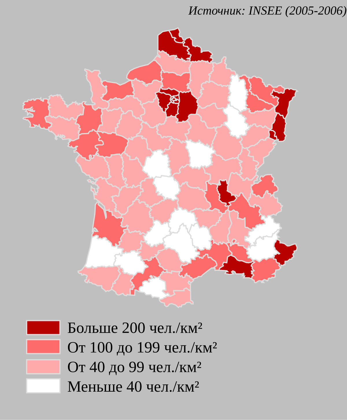 Франция численность. Карта плотности населения Франции 2020. Плотность населения Франции. Франция карта населенности. Население Франции карта.