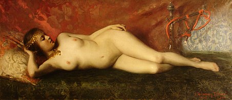 Desnudo (Mujer oriental), 1899, Musée national des Beaux-Arts de Buenos Aires