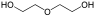 Diethylene glycol structure.svg