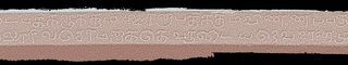Digital Image Obtained by 3D Scanning of The Domlur Chokkanathaswamy Temple North Wall 1302CE Veera Ballala Tamil Inscription 05