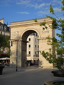 Porte Guillaume (Guillaume Gate), Place Darcy (Darcy Square), in the center of Dijon. Dijon Porte Guillaume.JPG