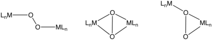 Dimetal dioxygen complexes (molecular diagrams).png