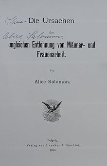 Alice Salomon Wikipedia