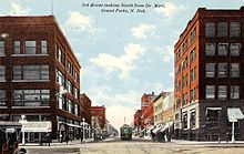 Downtown Grand Forks, c. 1912