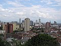 Centro de Cali desde la Loma de San Antonio.