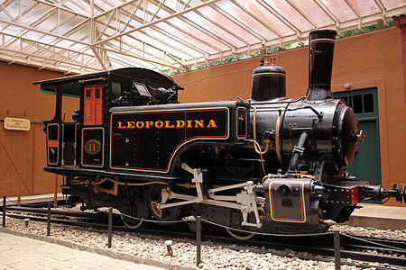 The no. 11 was used on the Leopoldina Railway, which ran between Rio de Janeiro and Petrópolis.