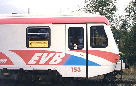 DBAG 628.4-7 2 Lokaufriss VBT 55 DB Ausführung 1992