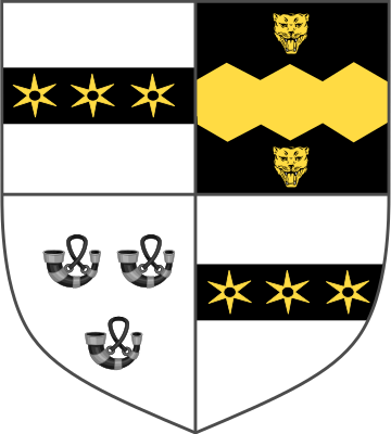 Arms of the Earl of Verulam
