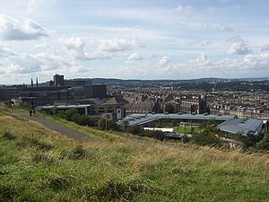 North-east Edinburgh from Calton Hill