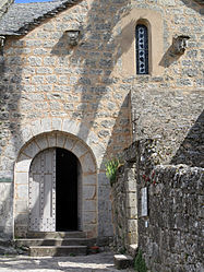 Eglise à La Couvertoirade(Aveyron)