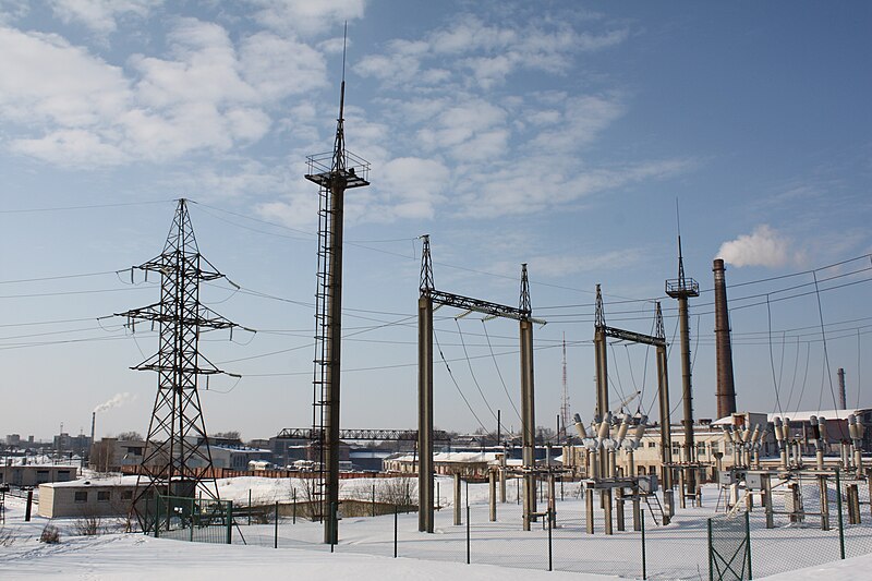 File:Electrical substation in Čerepova, Daugavpils.jpg