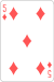 5 of diamonds