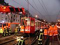 Entgleisung einer Stadtbahn 2006