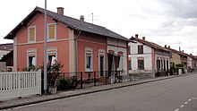 Maisons de la cité Ouvrière dite " Neye Hisle ", rue du Général-Leclerc