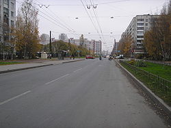 Улица Есенина у Сиреневого бульвара