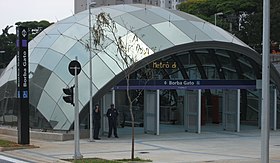 A Borba Gato (São Paulo metró) cikk szemléltető képe