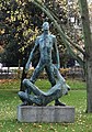 Etudiants resistants au jardin du Luxembourg