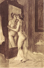 Thumbnail for File:Félicien Rops - Selbstverliebt.jpg