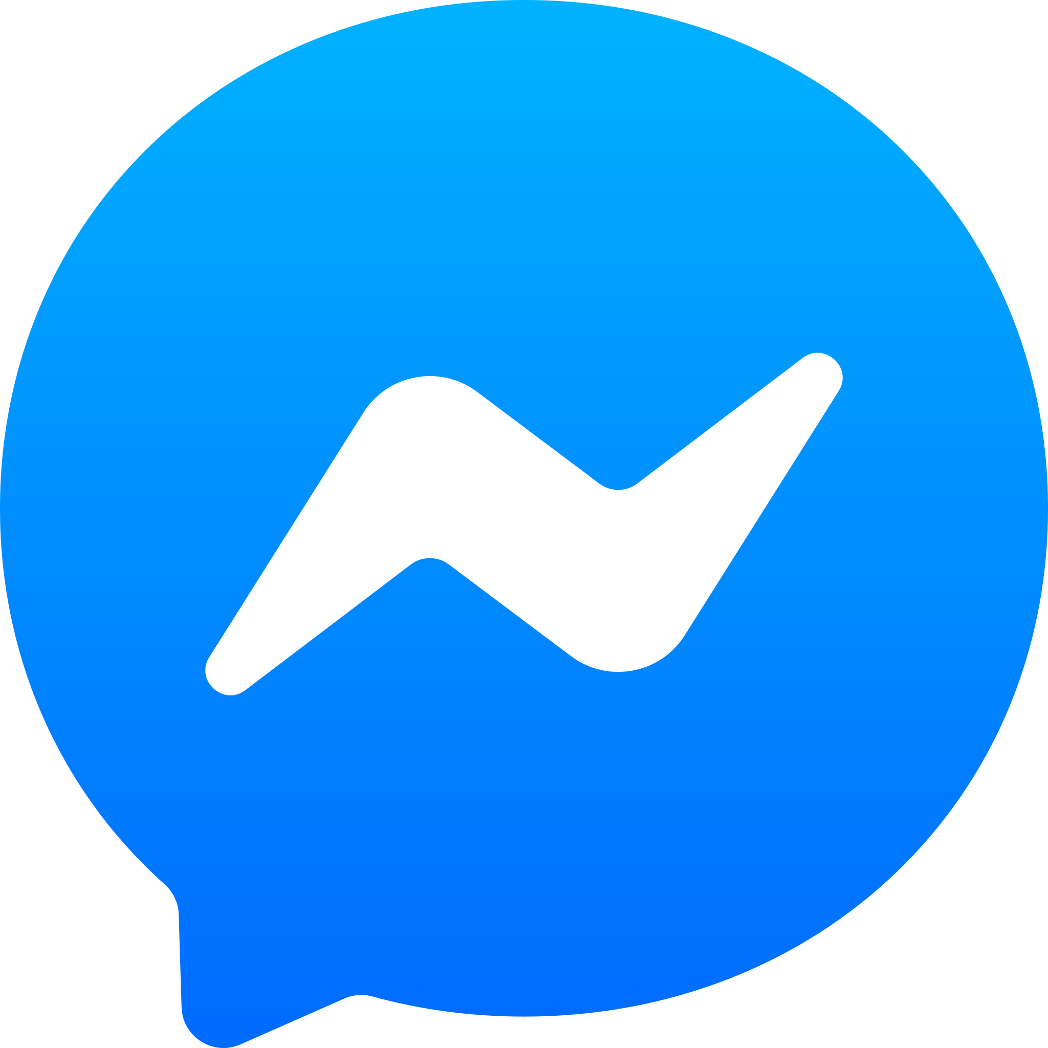 File Facebook Messenger Logo 18 Svg Wikipedia