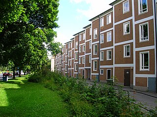 Hökarängen urban district in Stockholm, Sweden