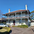 Fairview, circa 1881-1882 Victorian Filigree villa in Dulwich Hill, NSW. Featuring Sydney-style openwork columns.