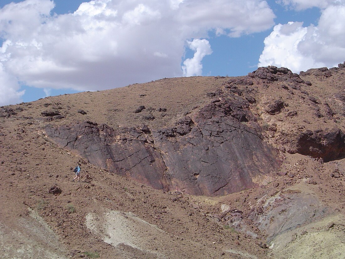 Fault scarp