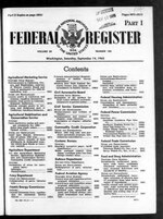 Миниатюра для Файл:Federal Register 1963-09-14- Vol 28 Iss 180 (IA sim federal-register-find 1963-09-14 28 180).pdf