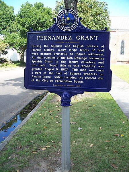 File:Fernandina Beach FL HD Fernandez plaque01.jpg