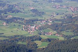 Skyline of Fischbachau