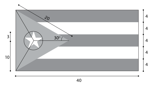 Bandera De Cuba: Construcción, Historia, Simbología