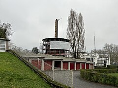 Ancien four n°16 de l'usine Théodore Haviland, en restauration (2024).