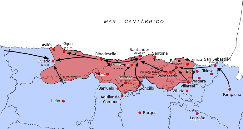 File:Frente del Norte - Spanish Civil War (March-Sept 1937).svg