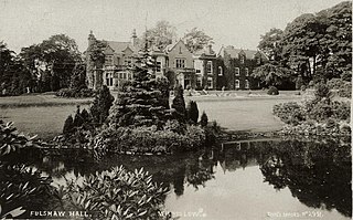 <span class="mw-page-title-main">Fulshaw Hall</span> Historic site in Cheshire, England