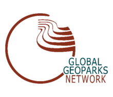 circular logo of the Global Geoparks Network