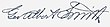 Signature de George Albert Smith