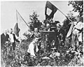 George Carr Round with friends on Kennesaw Mountain, 1913 (Hold the Fort!, Scheips).jpg