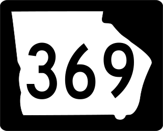 <span class="mw-page-title-main">Georgia State Route 369</span> Highway in Georgia