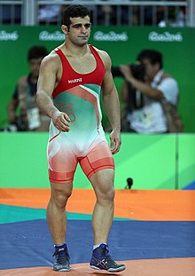 Ghasem Rezaei pada musim Panas 2016 Olympics.jpg