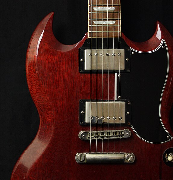 File:Gibson SG '61 Reissue - body upper (2010-03-18 00.59.39 by John Tuggle).jpg