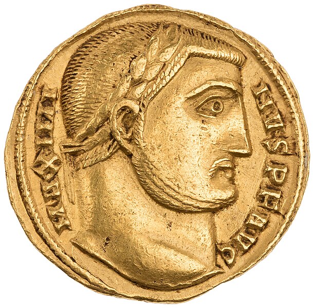 File:Gold Aureus of Maximinus Daia, Alexandria, AD 311 - AD 313.jpg