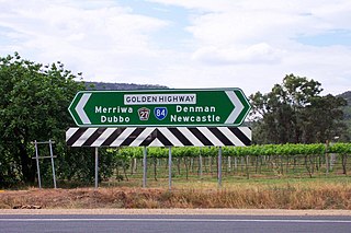 Golden Highway highway in New South Wales