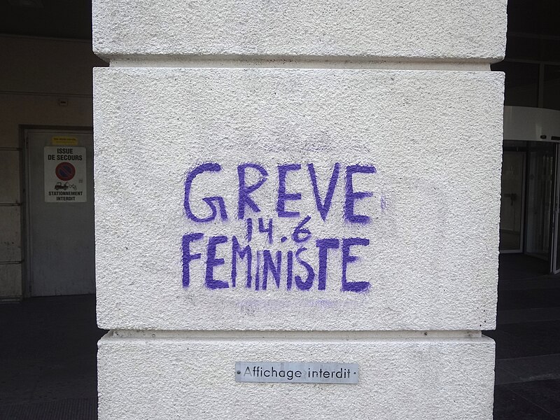 File:Grève des femmes du 14 juin 2019 à Genève-Graffiti-2.jpg