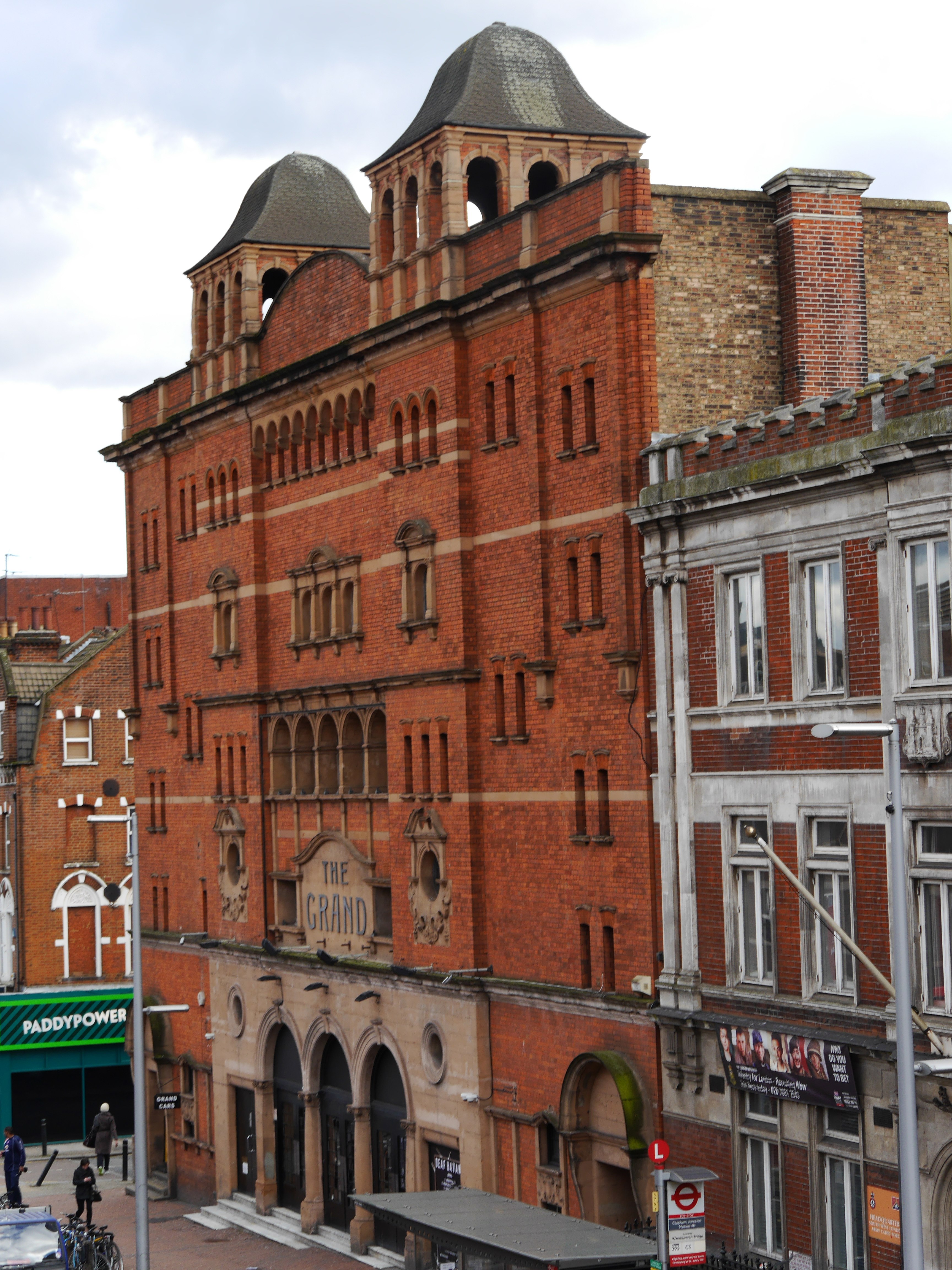 Wandsworth london. Grand Theatre, Clapham. Clapham Grand London. The Clapham Grand.