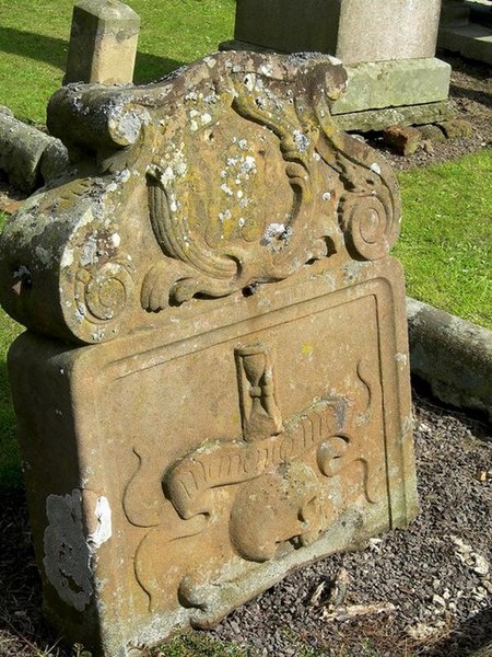 File:Gravestone In Athelstaneford Churchyard - geograph.org.uk - 1431595.jpg