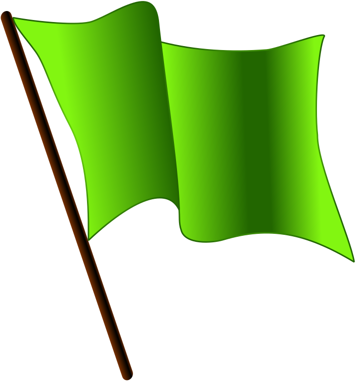 714px Green_flag_waving