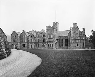 Grizedale Hall country house at Grizedale, Hawkshead, in the Lake District in Cumbria, England