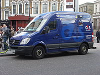 G4S Cash Services CVIT van in London, UK Group 4 Securicor van 105.jpg